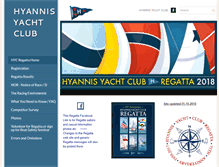 Tablet Screenshot of hycregatta.org